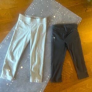 Under armour leggings heat gear compression capris
